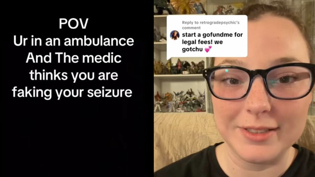 Psycho California Medic Threatens Woman With Emergency Medical Devices After Believing She Is Faking Her Seizure: ‘Please Tell Me You’re Suing Them’ A picture of the California woman.