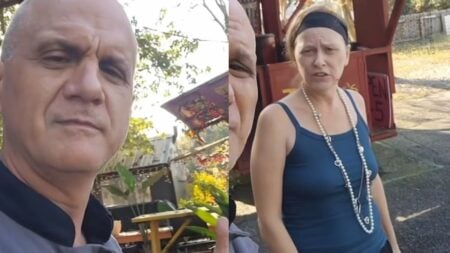 A picture of the Mississippi cafe owners.