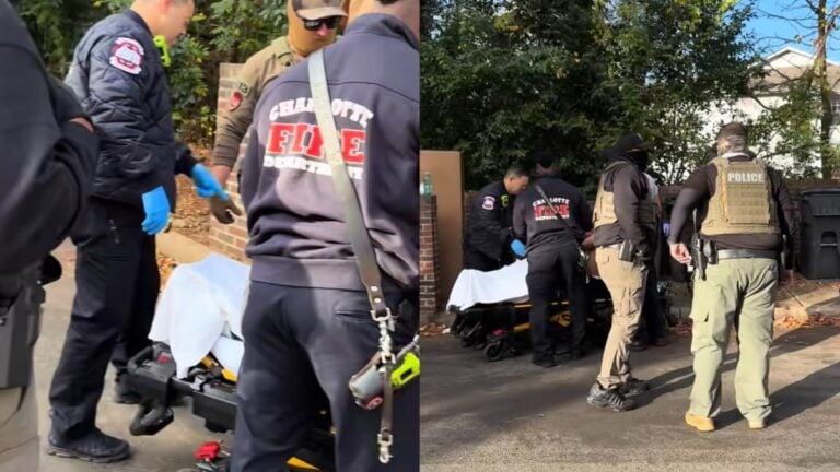 A picture of the North Carolina ICE agents.