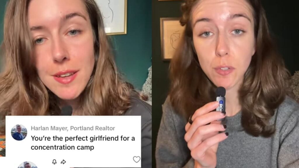 Brave Woman Ruins Oregon Realtor’s Life After Leaving Her a Comment Saying She Belongs in a Concentration Camp: ‘It Should Be a Lesson to These People’ A picture of the Oregon realtor's comment.