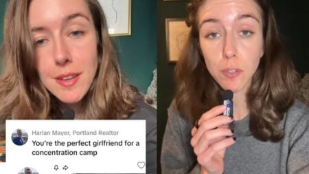 Brave Woman Ruins Oregon Realtor’s Life After Leaving Her a Comment Saying She Belongs in a Concentration Camp: ‘It Should Be a Lesson to These People’ A picture of the Oregon realtor's comment.