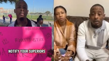 A picture of the Texas parents.