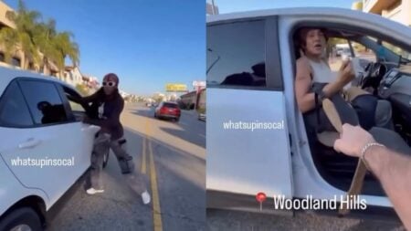 Nosy Man Pays Price For Good Deed After California Fighter Jumps Into His Car Uninvited: ‘No Good Deed Goes Unpunished’ A picture taken by the California man.