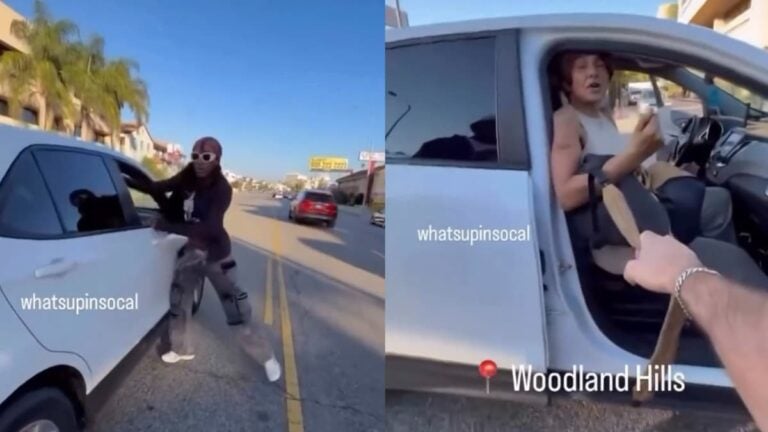 Nosy Man Pays Price For Good Deed After California Fighter Jumps Into His Car Uninvited: ‘No Good Deed Goes Unpunished’ A picture taken by the California man.