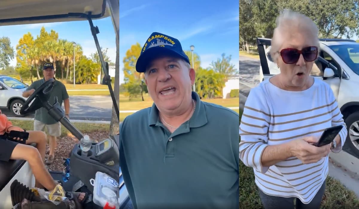 Florida Pond Showdown Erupts as Elderly Karen Couple Challenges Teens Over Fishing: ‘The mayonnaise is thick in this clip!’
