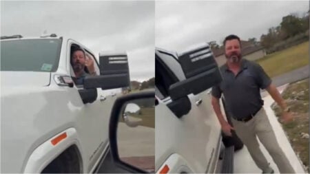 racist harasses black man while fishing