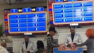 Louisiana family plays Family Feud on Thanksgiving