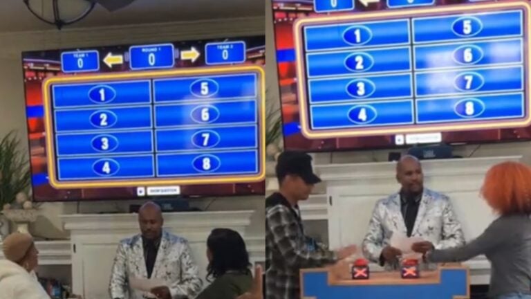 Louisiana family plays Family Feud on Thanksgiving