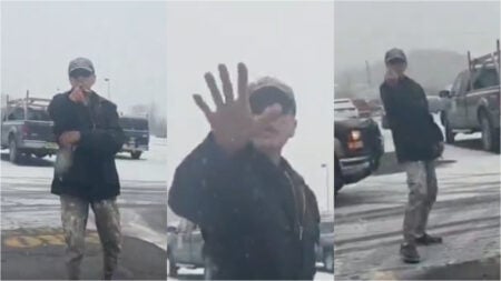 MAGA man harasses army vet