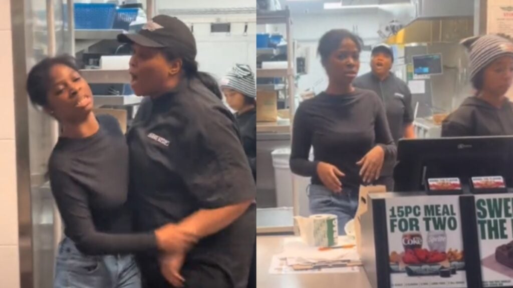 Ohio Wingstop employees scream