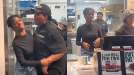 Ohio Wingstop employees scream