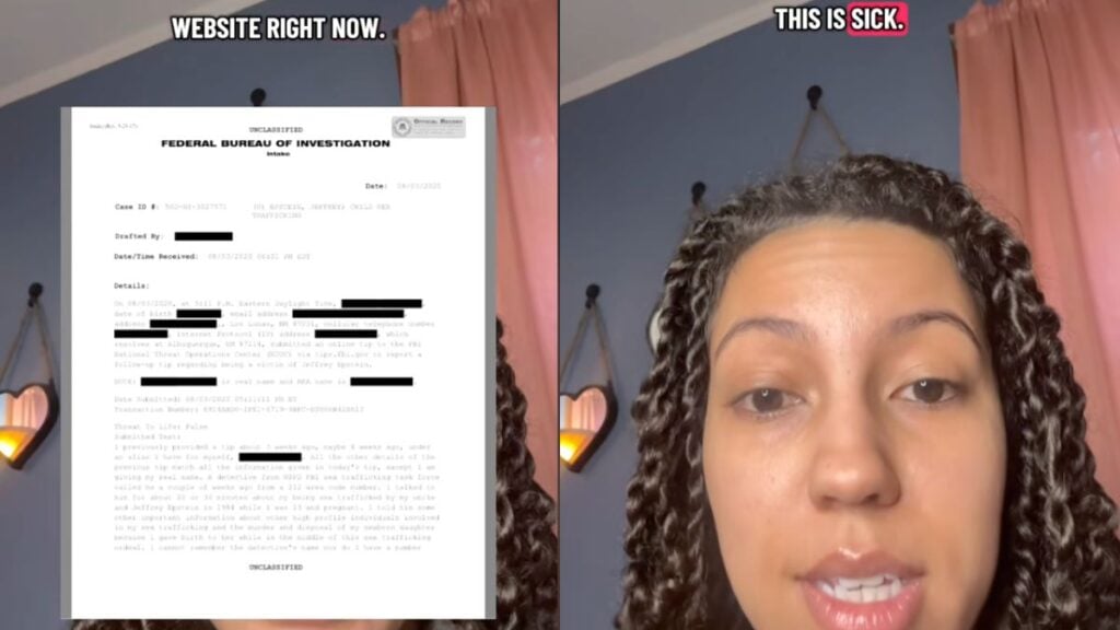 Epstein Files Linked to Incredibly Disturbing Lake Michigan Account by Woman, ‘And That Man Is Your President’ tiktoker talks about the epstein files