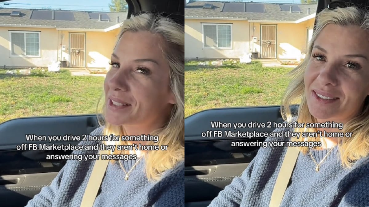 A California Mother Wasting Two Hours of Her Life is Why No One Uses Facebook Marketplace, ‘The real crime is ten miles to the gallon!’