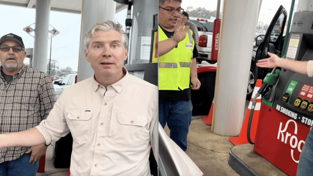 Angry Men Confront Woman at Texas Gas Station Instead of Waiting Like Normal People