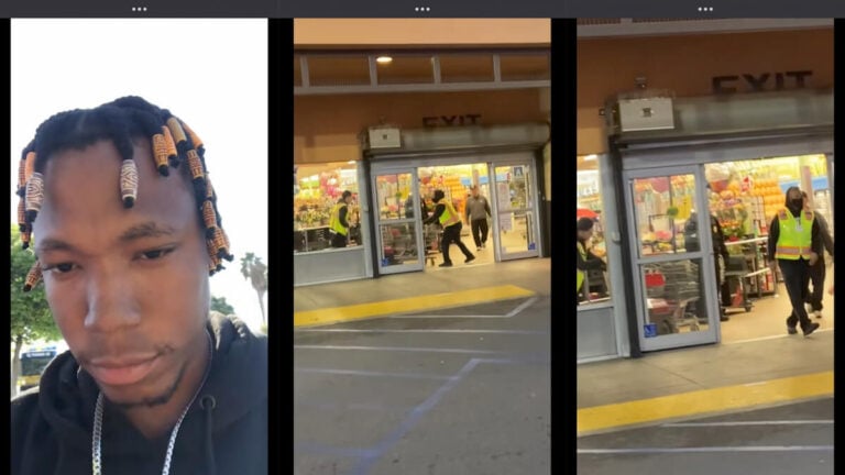 California Black Man Grocery Store Racial Profiling