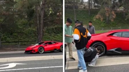 California Lamborghini Drift