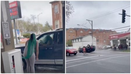 That Time When a Woman’s SUV Rampage at a Chicago Gas Station Went Viral: ‘That Guy Was a GTA IV Ragdoll’ Chicago gas station altercation