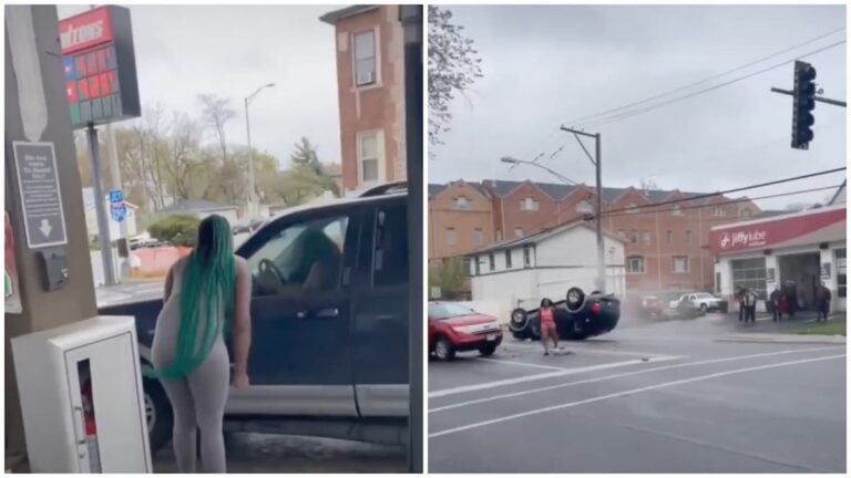 Chicago gas station altercation