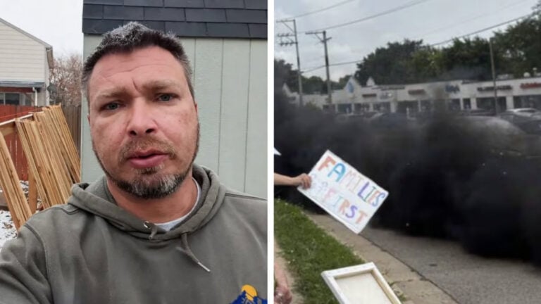 Colorado MAGA Supporter Threatens Protestors' Lives With Black Truck Fumes