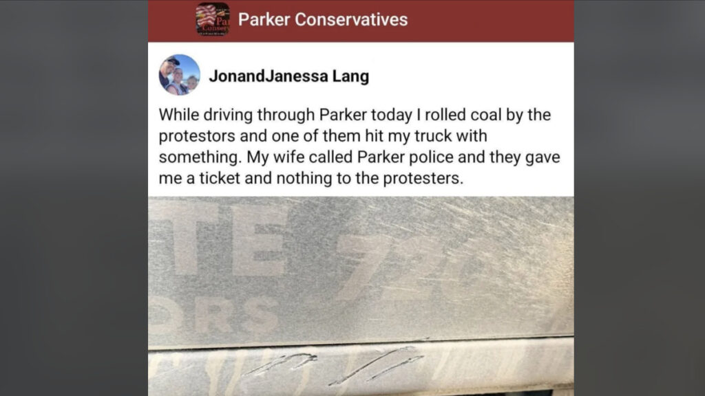 Colorado Trump Supporter Complaining About Ticket