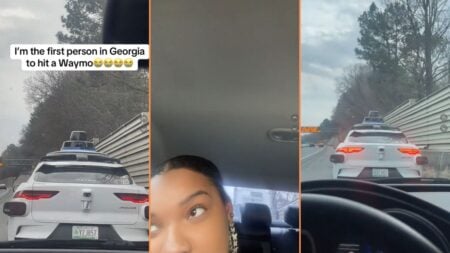 Confused Georgia Woman Crashes in Waymo Car and Officers Don't Know What to Do 'You Finna Get Waymo Money'