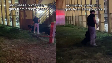 Creepy Guy Crashes Out After Being Removed From a Night Club in Florida