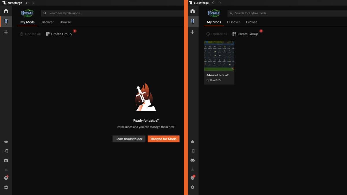 CurseForge Hytale