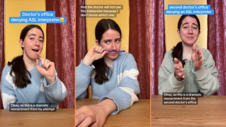Deaf Actress Reanacts Being Allegedly Denied an ASL Interpreter at Doctor's Office in New York, 'Well Thats a Lawsuit'