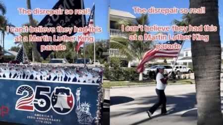 Disrespectful Trump Supporters Crash Florida Martin Luther King Jr. Parade and One Woman Speaks Up Against Them