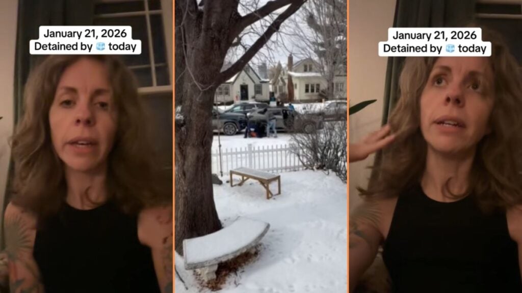 Distressed Minnesota Woman Shares Terrifying Experience After Being Wrongfully Detained by ICE: ‘Call an Attorney and Immediately Sue’ Distressed Minneapolis Woman Shares Terrifying Experience After Being Wrongfully Detained by ICE 'Call an Attorney and Immediately Sue'