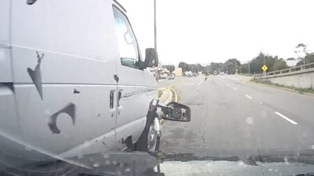 Entitled California DOD Worker Slammed After Getting Van Into Accident But Passes Blame