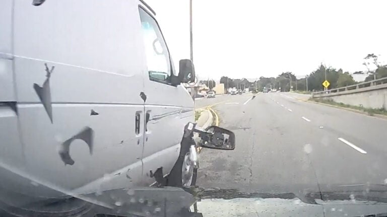 Entitled California DOD Worker Slammed After Getting Van Into Accident But Passes Blame