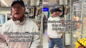 Entitled Kentucky Man Throws a Tantrum When Gas Station Employee Refuses to Break Big Bills, 'Can I owe you a dollar?'