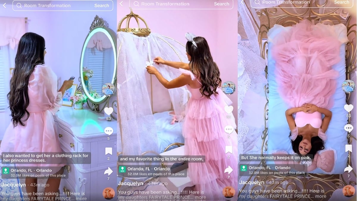 Florida Mom Under Fire After Showing Off Extravagant Princess Room for Daughter: ‘Walking into a Real-Life Fairytale’