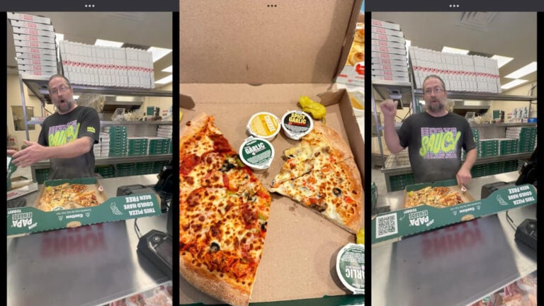 Florida Woman Returns Partially Eaten Papa Johns Pizza
