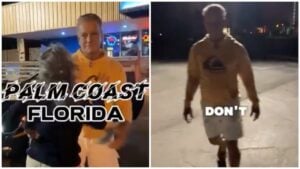 Florida man gets aggressive at Palm Beach