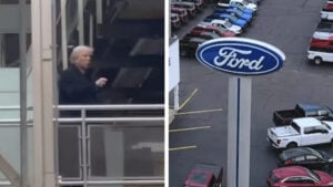 Ford Fires Michigan Employee for Calling Out Trump After President Flips Him Off During Visit