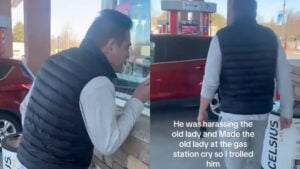Man Loses It at Georgia Gas Station, Leaves Elderly Woman in Tears: ‘I’m Looking Forward to His FAFO Moment’