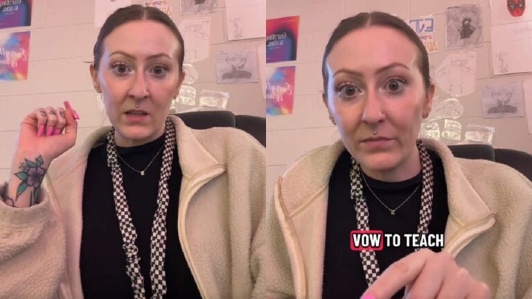 Georgia Teacher Asserts Voting Conservative as a Teacher is Voting Against the Future of Their Kids