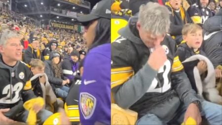 Baltimore Fan Brings Child To Tears After Throwing Drink During Heated NFL Game: ‘My Heart Is Breaking for That Sweet Boy’ Heated NFL Fan Moment
