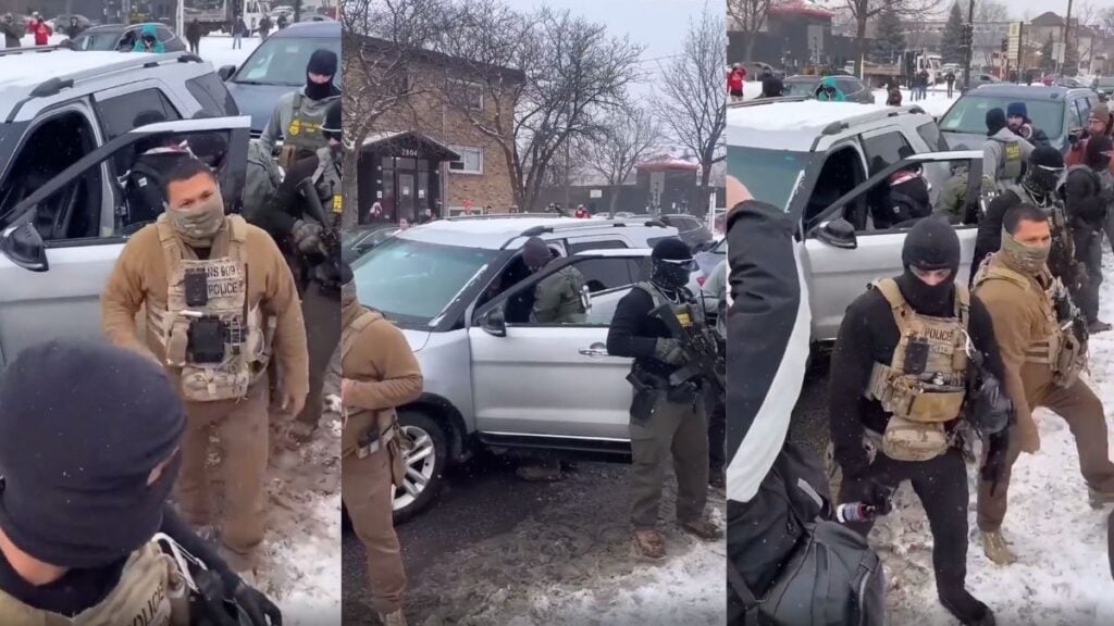 Federal agents detain two unaccompanied teens in south Minneapolis.