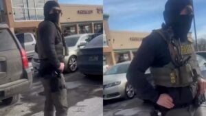 ICE agent grilled in Minneapolis parking lot