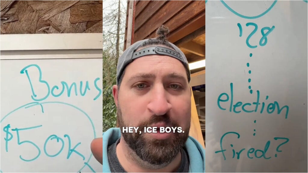 ICE hiring bonus for hired agents