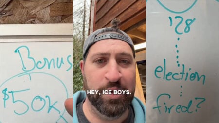 ICE hiring bonus for hired agents