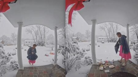 Inconsiderate Massachusetts Uber Eats Delivery Driver Drops Groceries All Over Porch, and It’s Not Even at the Right House