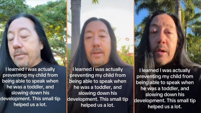 Insightful Hawaiian Man Shares How He Got His Non-Verbal Child to Speak 'Good Lick Parents, You Got This!'
