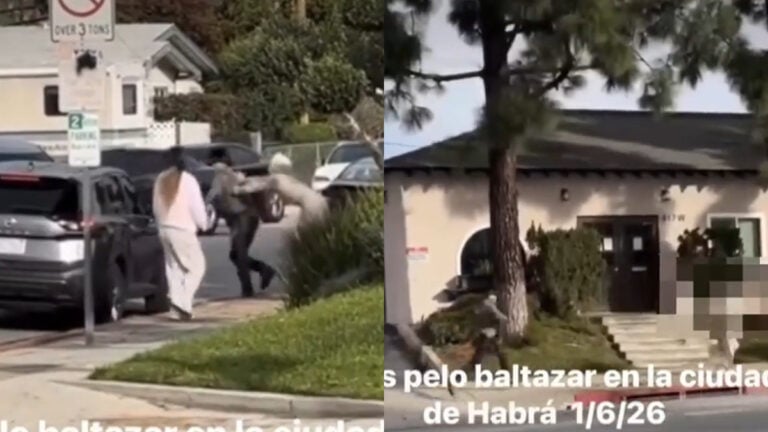 Video Shows Civilian Shoving ICE Agent and Escaping in La Habra: ‘Rule #1 for Surviving ICE: Cardio’