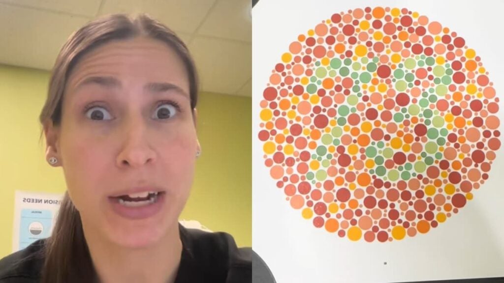 Thousands Panic as Michigan Optometrist Shares Color Blind Test Online: ‘They Were Setting Us Up for Failure’ Michigan Optometrist Shares Color Blind Test Online