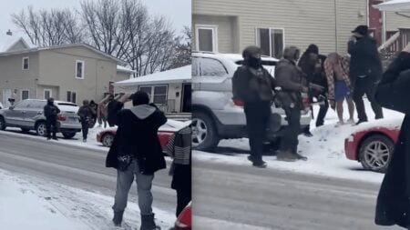 Minnesota ICE Escorts Elderly Hmong Man Out of His Home in Only His Underwear During Frigid Weather