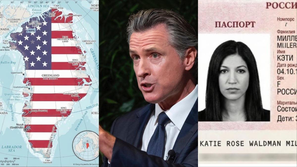 California Governor Gavin Newsom Pokes Fun at Katie Miller’s Greenland Post on X: ‘Looks like she might get pulled over by ICE!’